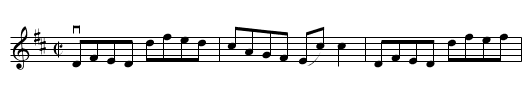 NEW LINE -- REEL - staff notation