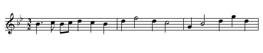 New Man Tiger. WCD3/2.088 - staff notation