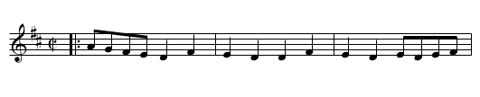 New Margery - staff notation
