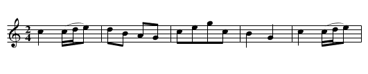 New Ministry, The - staff notation