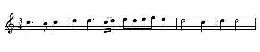 New Minnet,A. HA.071 - staff notation