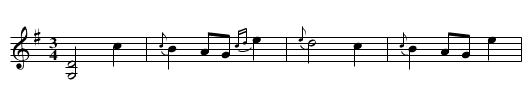 New Minuet [3], A - staff notation