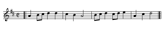 New Pierot - staff notation