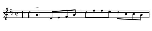 New Policeman - staff notation