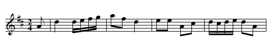 New Polish Kracoviac - staff notation