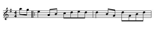 New Reel - staff notation