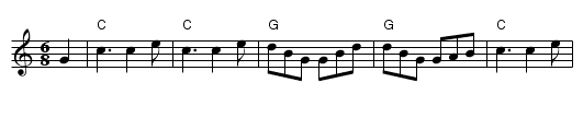 New Rigged Ship, The - staff notation