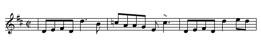 New Road, The - staff notation