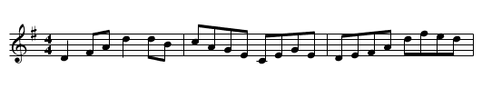 New Road - staff notation