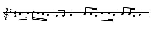New Spa Dance, The - staff notation