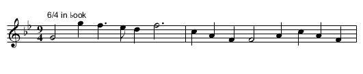 New Stepny - staff notation