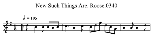 New Such Things Are. Roose.0340 - staff notation