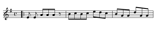 New Tatter Jack - staff notation