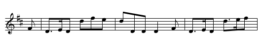 New Year's Day - staff notation