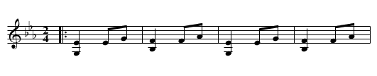 New Year's gift - staff notation