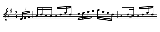 New York Reel [1] - staff notation