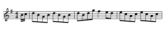 Newburn Lads - staff notation