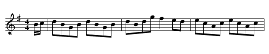 Newburn Lads - staff notation
