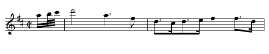 Newcastle Association March. RH.325 - staff notation