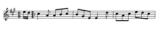 Newcastle Bridge - staff notation