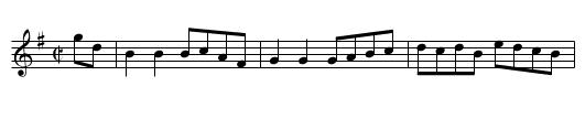 Newcastle Hornpipe [2] - staff notation