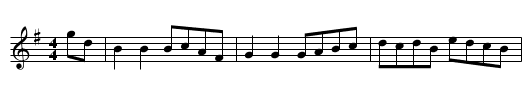 Newcastle Hornpipe. JGi.190 - staff notation