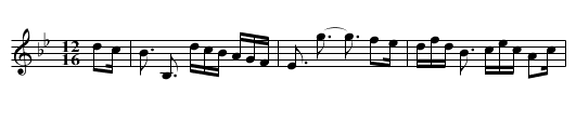 Newcastle Hornpipe - staff notation