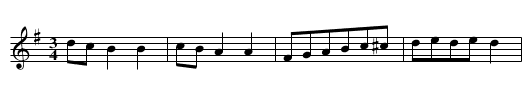 Niederbayrische Mazurka - staff notation