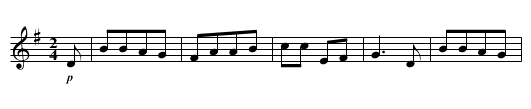Nigger Quadrilles #5. Le4.162, The - staff notation