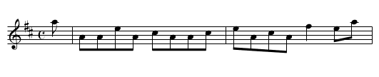 Nighan Bhàn a Mhùiller - staff notation