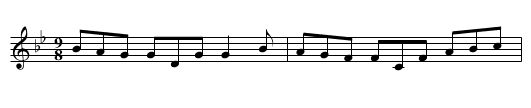 Night Before Larry Was Stretched, The - staff notation