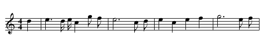 Nightingale - staff notation