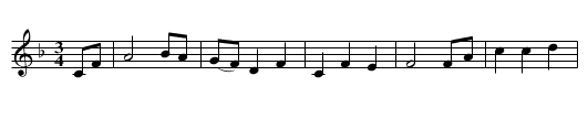 Nightingales Sing (One Morning In May) - staff notation