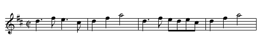 Nightingale,The. RH.028 - staff notation