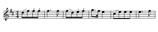 No 55 Polka af Rosen - staff notation