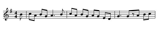 no name Nr. 1 in Raheen Medley - staff notation