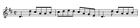 no name - staff notation