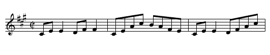 no name - staff notation