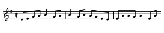 no name - staff notation