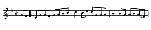 No name - staff notation