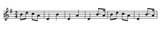no name - staff notation