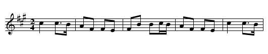no name - staff notation