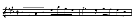 No name - staff notation