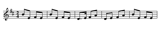 no name - staff notation