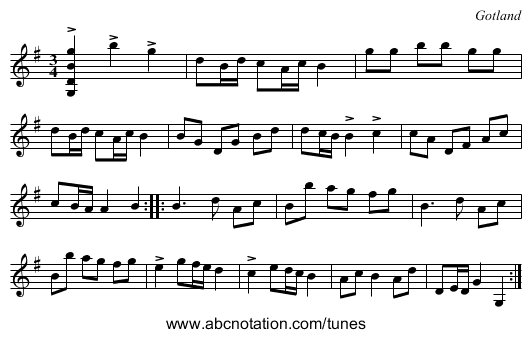 [no title given] - staff notation