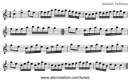 [no title given] - staff notation