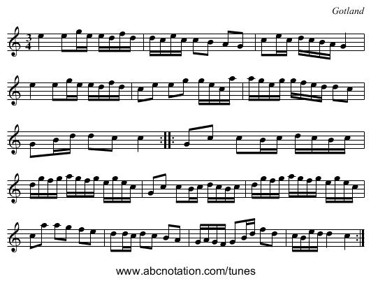 [no title given] - staff notation