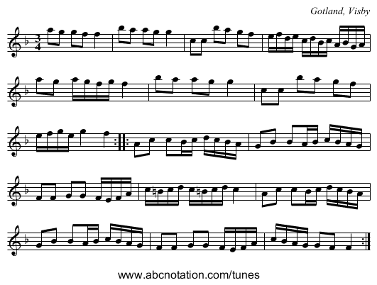 [no title given] - staff notation
