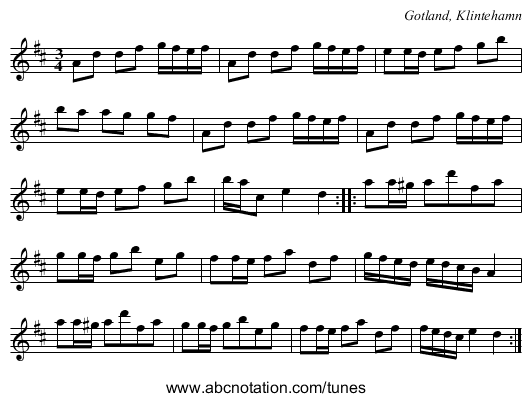 [no title given] - staff notation