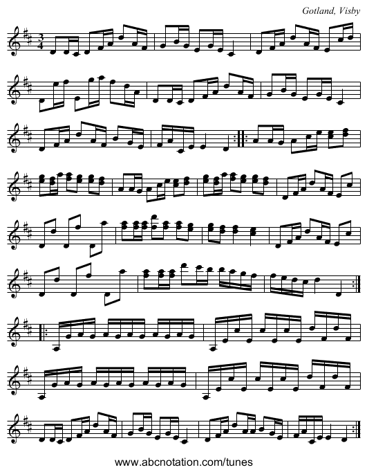 [no title given] - staff notation